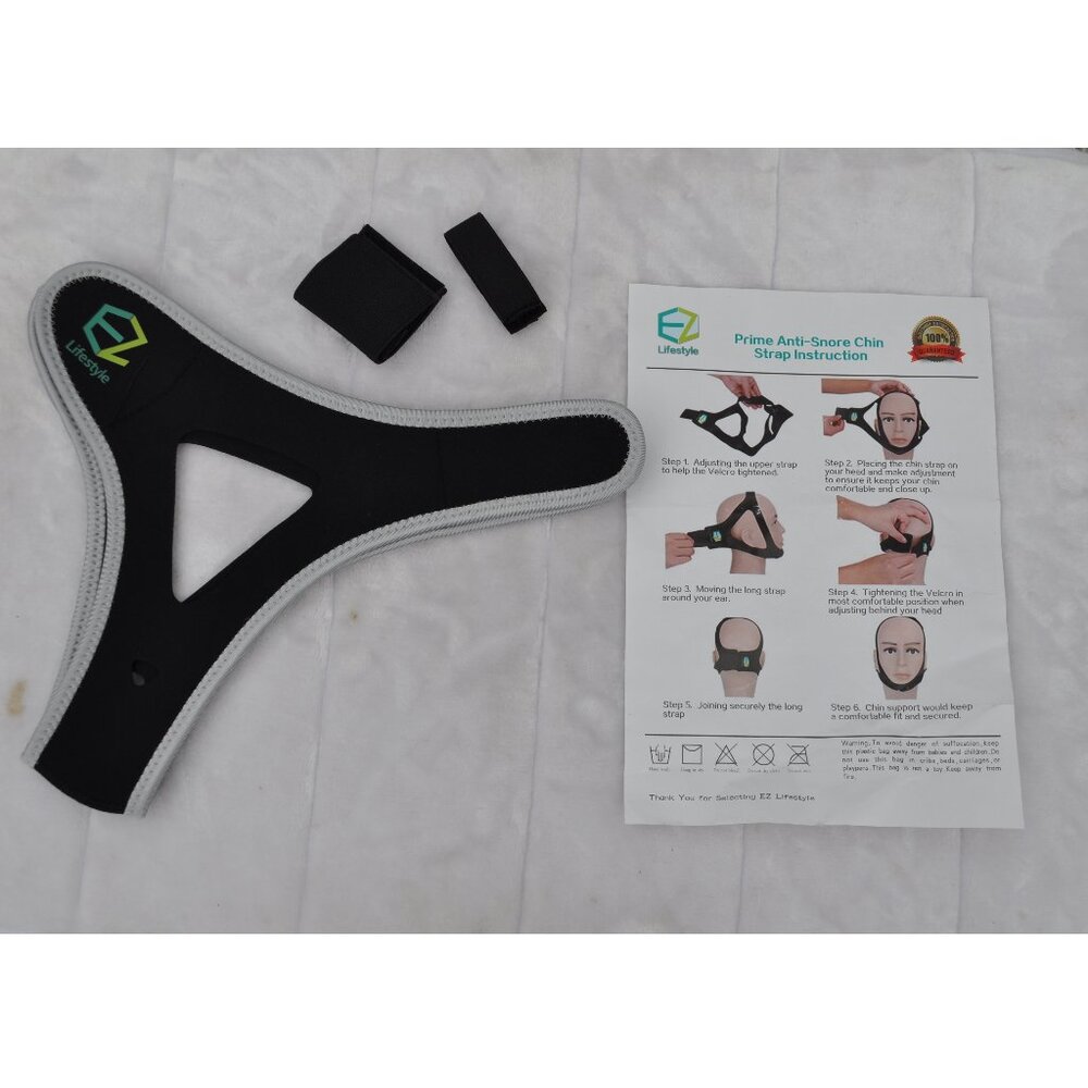 Anti Snoring Chin Strap, The Best Snoring Solution Sleep Better for Men or Women